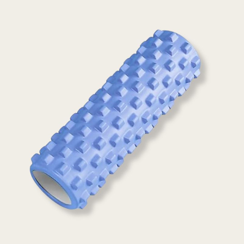 Rouleau de massage musculaire bleu petit modèle
