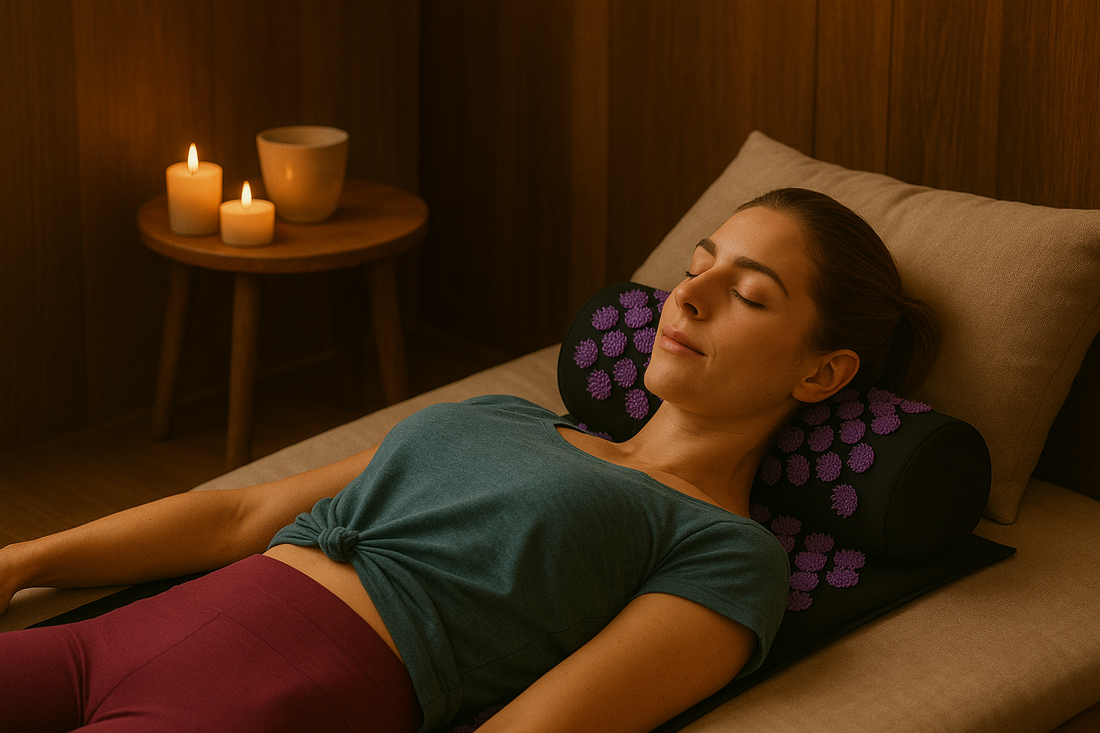 Tapis d'acupression pour un massage relaxant