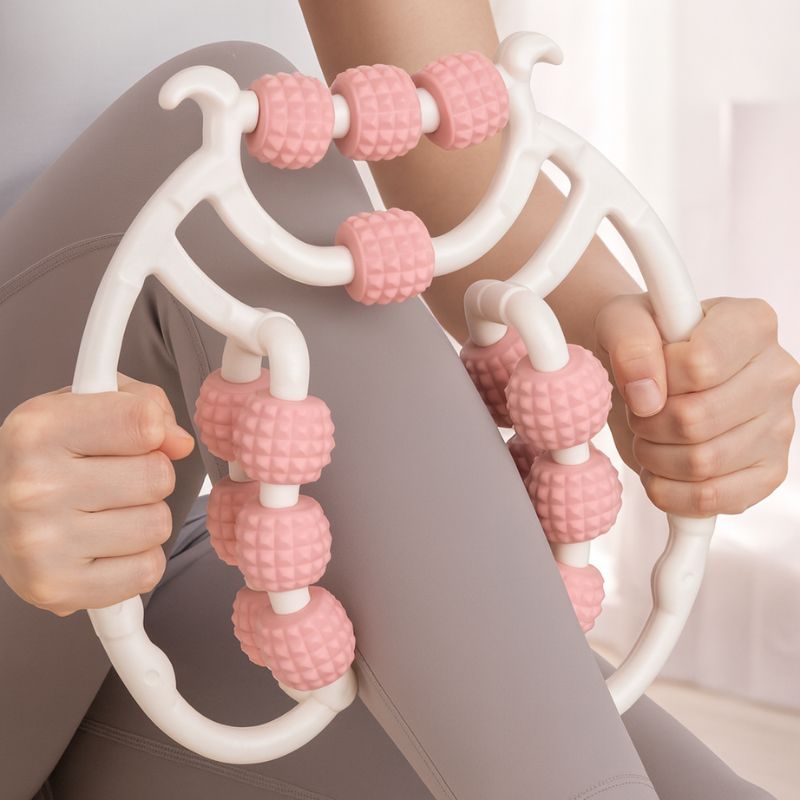 Massage Mollet avec rouleau de massage