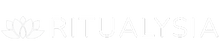 Logo blanc de la marque Ritualysia 