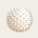 Balle de massage picots blanche pour détente musculaire