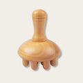 Champignon de Massage – Accessoire Maderotherapie en bois vu de face pour soins corporels naturels