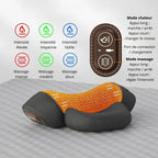 guide télécommande du coussin massant cervicales