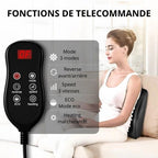 Coussin massant dos telecommande