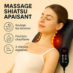 Coussin massant dos shiatsu apasisant