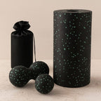 Sac de transport noir pour kit massage dos complet