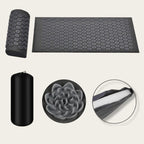 Kit d'acupression avec tapis fleur de lotus, coussin et sac de transport