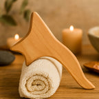 Outils maderotherapie en kit – spatule en bois pour drainer