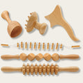 Outils maderotherapie en kit – vue d’ensemble des 6 outils