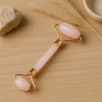 Roll on quartz rose vu du dessus