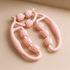 Zoom sur les rouleaux 3D stimulants du rouleau de massage mollet