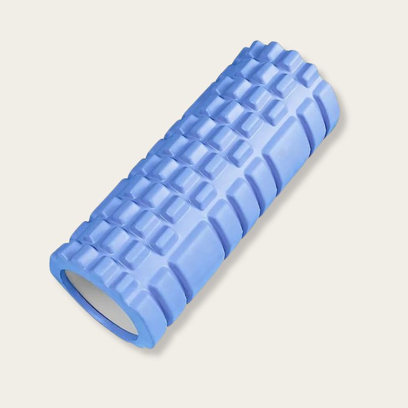 Rouleau de massage musculaire bleu grand modèle