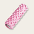 Rouleau de massage musculaire rose petit modèle