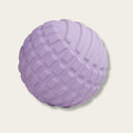 Boule de massage violette avec picots en croix 